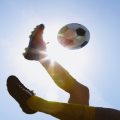 The player actually scored a hatrick in the game following his conversion to Jesus!